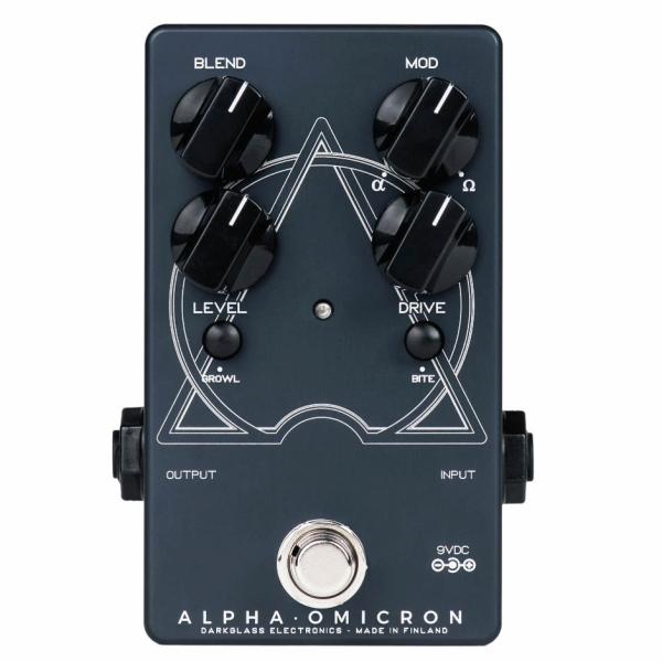 Alpha・Omicron ベース用 ディストーション ダークグラス エレクトロニクス / ALPHA OMICRON (国内正規品)(名古屋栄店)