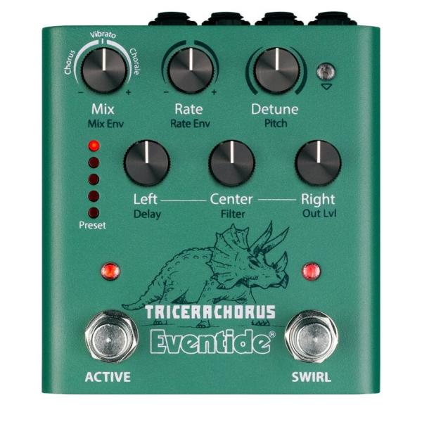 Eventide / TriceraChorus Tri-stereo Chorus + Swirl BBD-Style Tri-stereo Chorus コーラスペダル イーヴンタイド (正規国内輸入代理店商品)(梅田店)