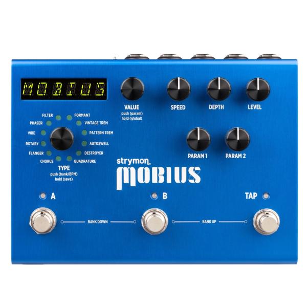 Strymon / Mobius マルチ・モジュレーション・ペダル ストライモン (国内正規品)(梅田店)
