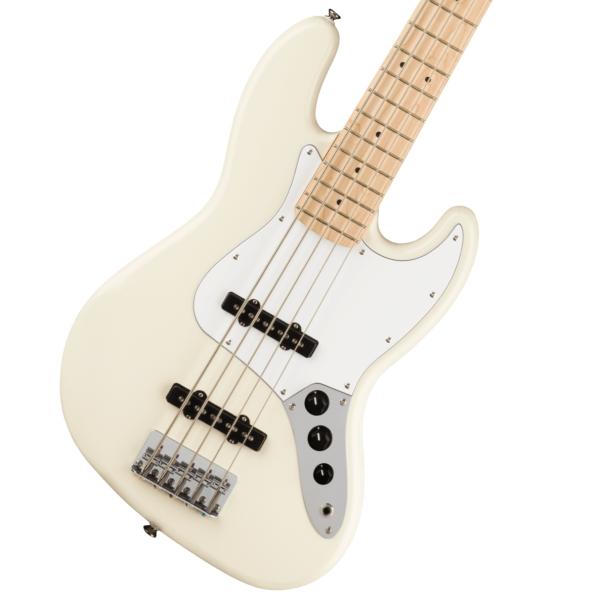 Affinity Series Jazz Bass V Maple Fingerboard Olympic White