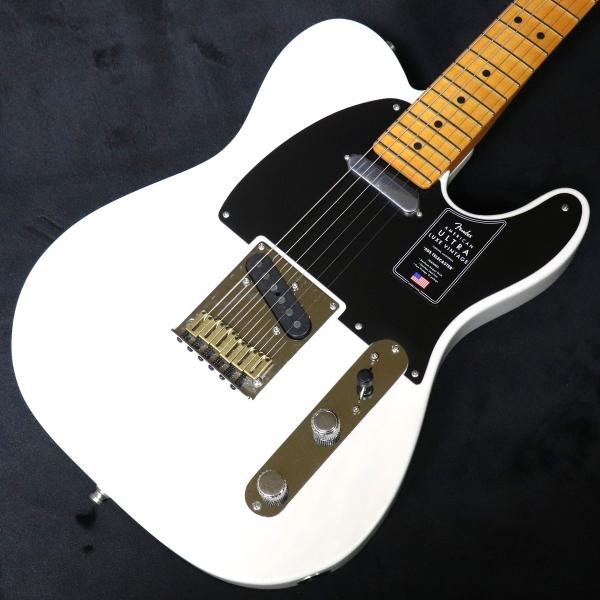 Гитара Fender Ultra Luxe 50s Telecaster, белая