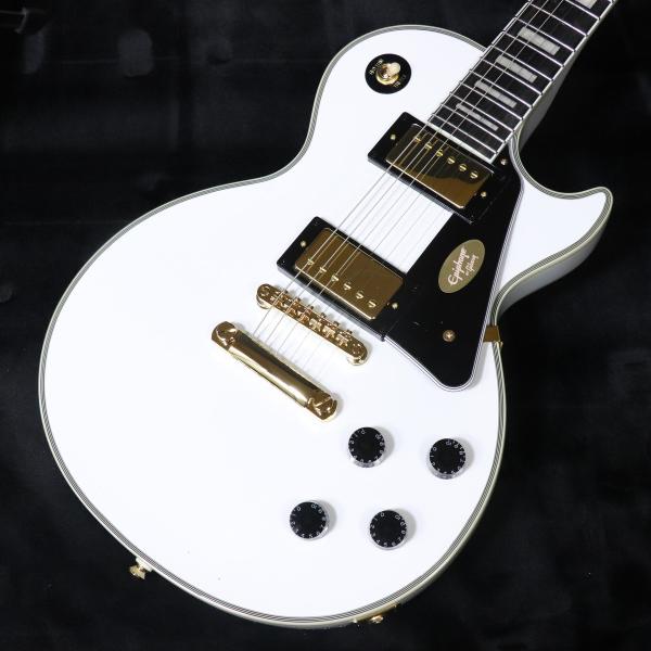 Epiphone / Inspired by Gibson Les Paul Custom W/GIGBAG Alpine White (梅田店)