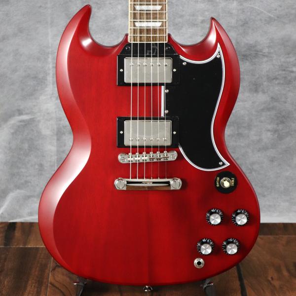 Epiphone / Inspired by Gibson 1961 Les Paul SG Standard Aged Sixties Cherry  (S/N 21071537347)(l)(~cX)