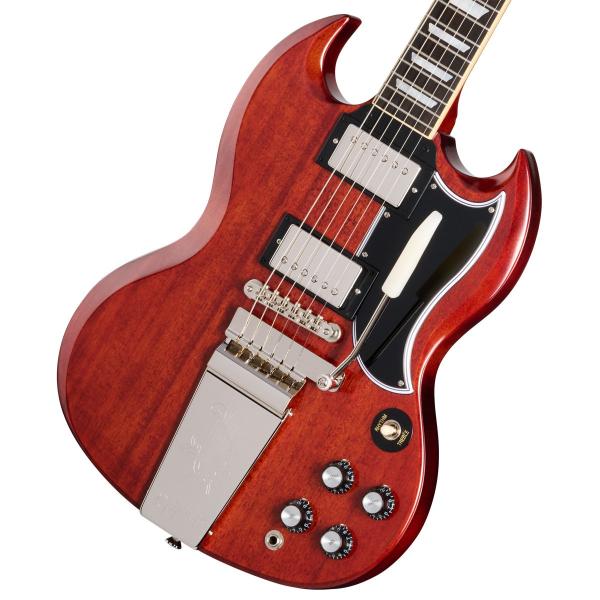 Epiphone / Inspired by Gibson Custom 1964 SG Standard with Maestro Vibrola Reissue Cherry Red エピフォン