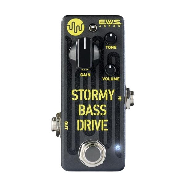 Stormy Bass Drive は E.W.S.による初のベース専用オーバードライブペダルです。クリーンブーストサウンド〜ファットなクランチサウンド、更にディープなハイゲインサウンドまでをカバーする非常に幅広いゲイン設定が可能です。 ペ...