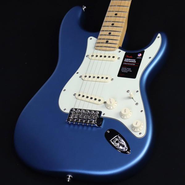 Fender USA / American Performer Stratocaster Maple Satin Lake Placid Blue S/N:US210070854 (S֋X)(YRK)