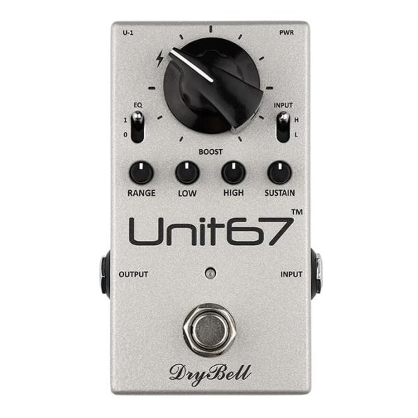 DryBell Guitar Effects / Unit67 Tone Shaper Compressor EQ Booster Rangemaster(心斎橋店)