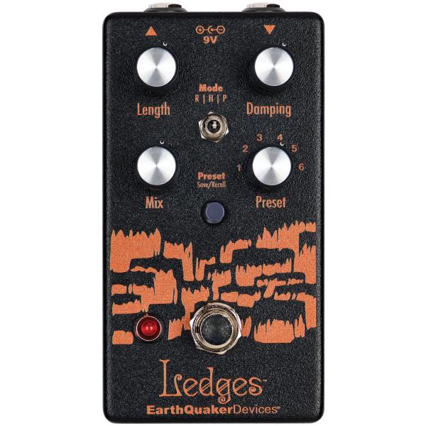 EarthQuaker Devices / Ledges Black Amber レッジズ Scrollsインスパイヤードカラーバリエーション (福岡店)