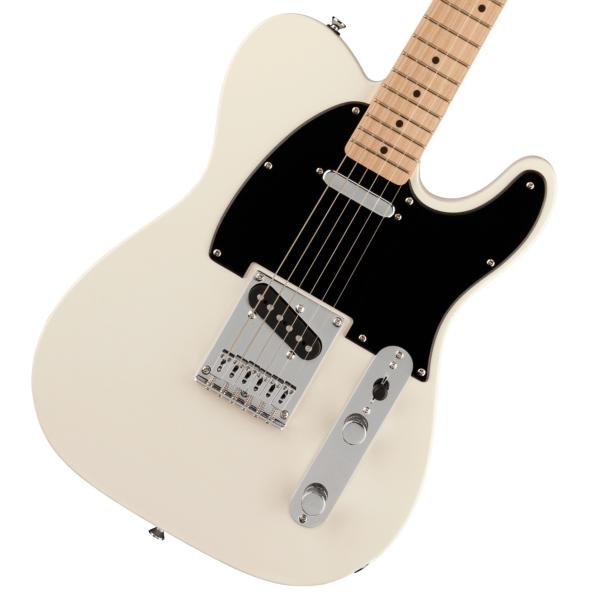 FSR Bullet Telecaster Maple Fingerboard Black Pickguard Olympic White
