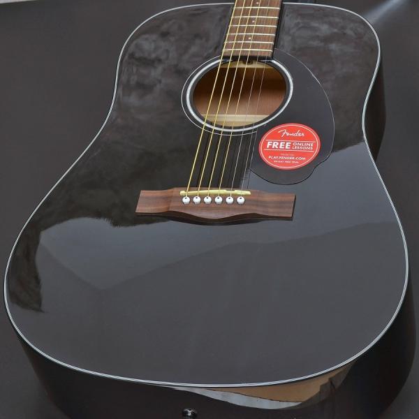 Fender CD-60S Black アコースティックギター スタンド付き Amazon.com: Fender CD-60S Dreadnought Acoustic Guitar, with