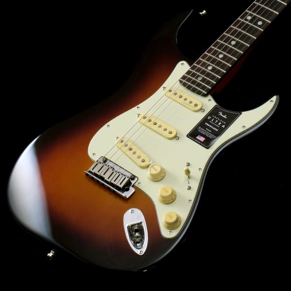他サイト： Fender / American Ultra Stratocaster Rosewood Fingerboard Ultraburst （アウトレット特価）(S/N：US23053685)(福岡パルコ店)(YRK)の商品画像