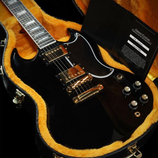 SG Custom 2-Pickup w/Ebony Fingerboard Gloss Ebony