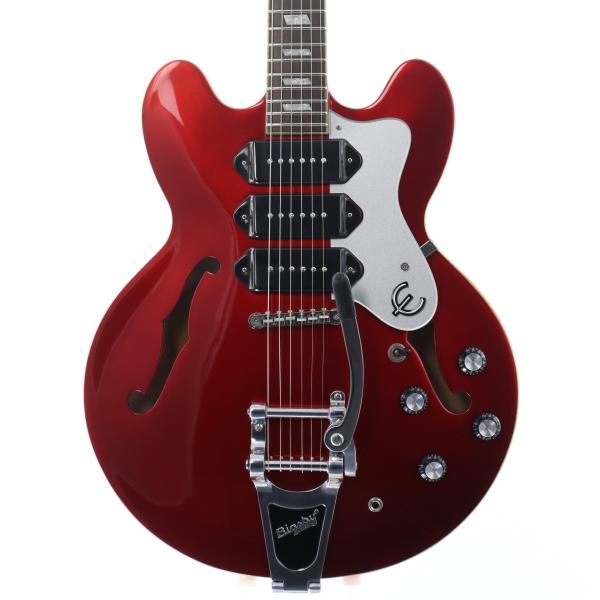 エピフォン リベエラ　P93 抜け殻 中古)EPIPHONE / RIVIERA P93 Red Pearl 【店長厳選中古目玉品