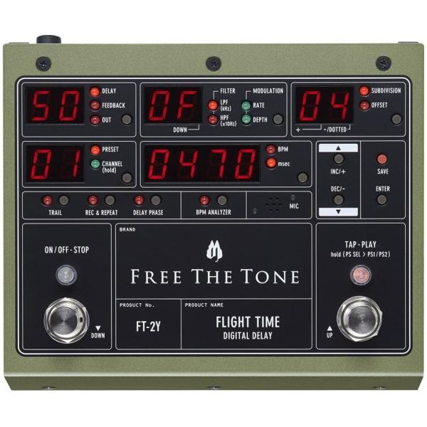 Free The Tone / FLIGHT TIME FT-2Y DIGITAL DELAY フリーザトーン ディレイ (福岡店)