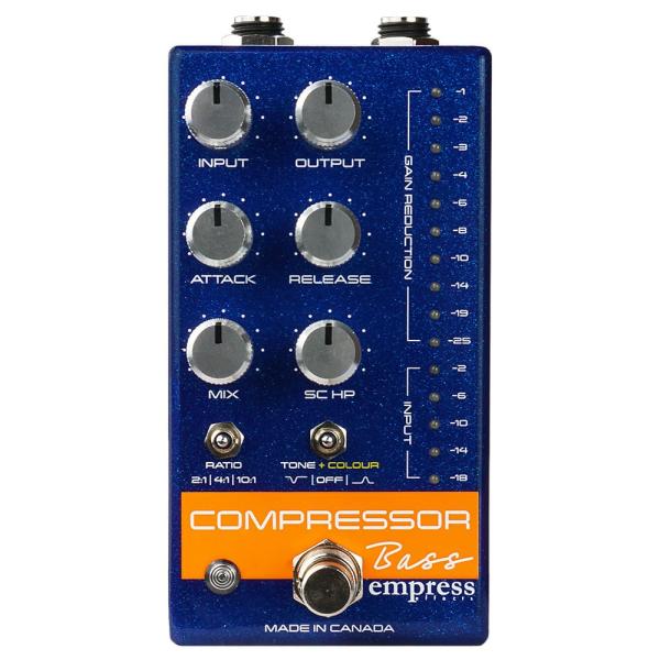 Empress Effects / Bass Compressor Blue Compressor for Bass ベース用 コンプレッサー (福岡店)