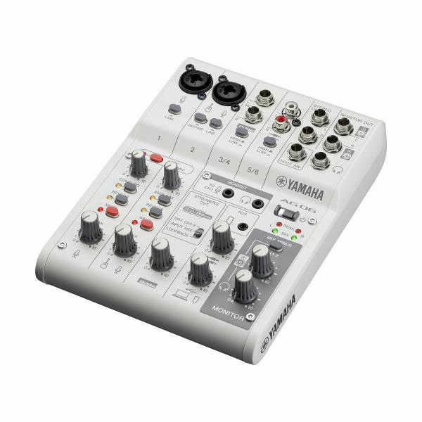 YAMAHA ヤマハ / AG06MK2 W (ホワイト) ライブストリーミングミキサー (福岡店)
