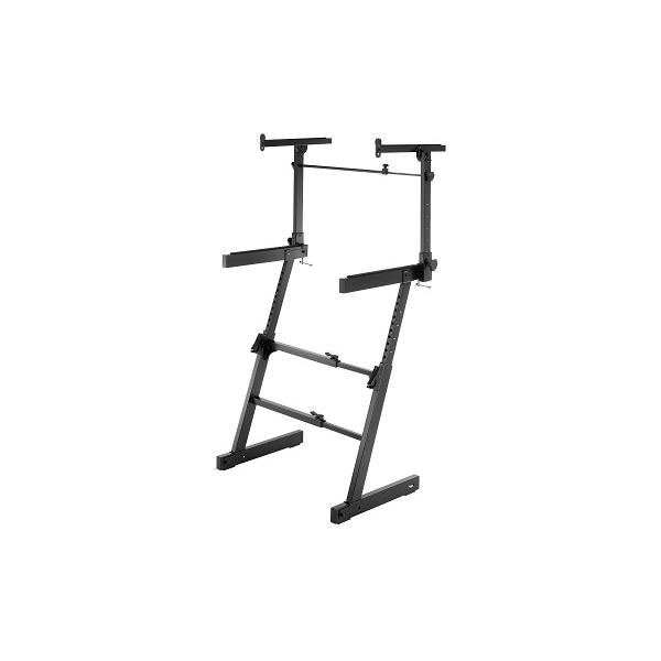 KS410B Z-Style 2-Tier Keyboard Stand
