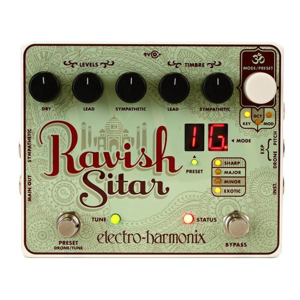 【最終値下】electro-harmonix Ravish Sitar electro-harmonix シタール・エミュレーターRavish Sitar新品在庫状況