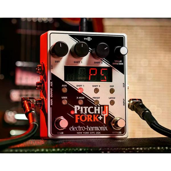 electro-harmonix / Pitch Fork+ Polyphonic Pitch Shifter/Harmony Pedal ピッチホーク ピッチシフター エレクトロハーモニクス (国内正規品)