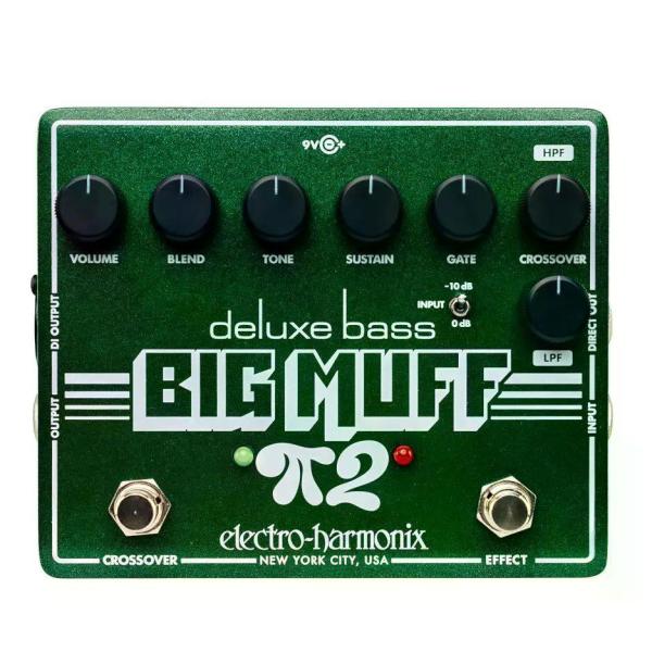 (新製品)electro-harmonix / Deluxe Bass Big Muff Pi 2 Deluxe Dual Op-Amp Bass Fuzz ベース用 ビッグマフ エレクトロハーモニクス (国内正規品)