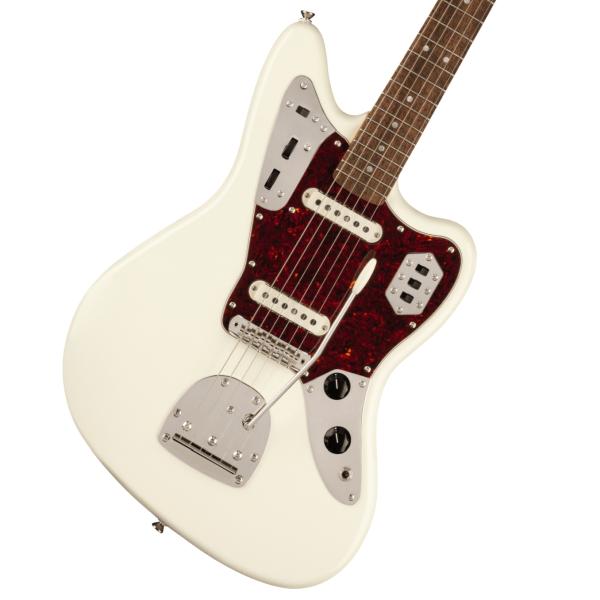 FSR Classic Vibe '60s Jaguar, Laurel Fingerboard, Matching Headstock, Olympic White