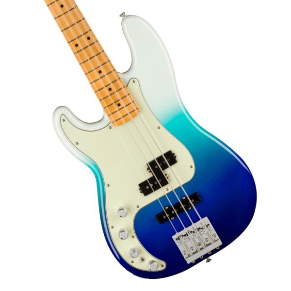 Player Plus Precision Bass Left-Hand Maple Fingerboard Belair Blue