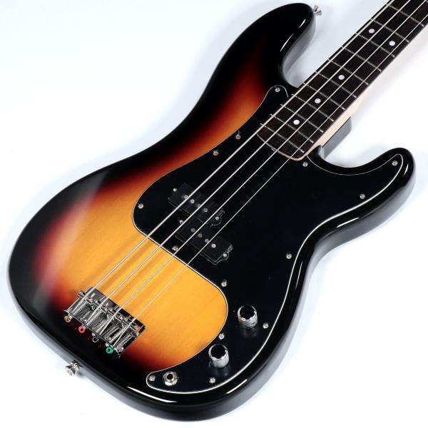 FSR Collection 2023 Made in Japan Traditional 70s Precision Bass Rosewood Fingerboard 3-Color Sunburst