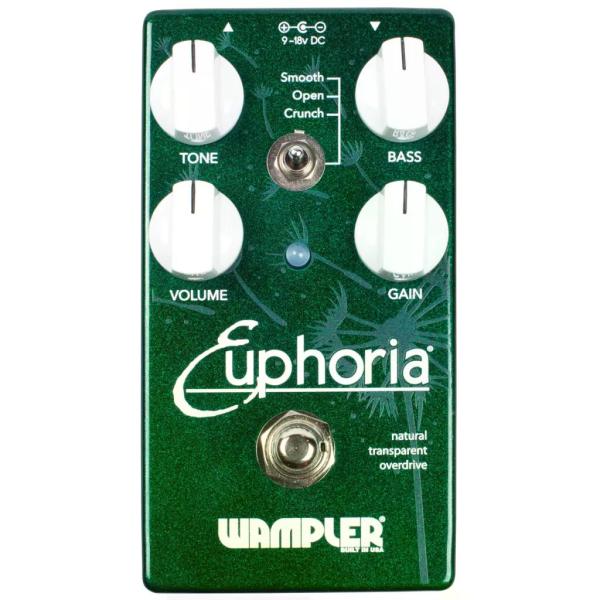 (購入特典有り)Wampler Pedals / Euphoria Overdrive オーバードライブペダル ワンプラーペダル(国内正規品)(Fenderケーブルプレゼント)