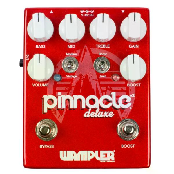 (購入特典有り)Wampler Pedals / Pinnacle Deluxe v2 Overdrive/Distortion ディストーションペダル ワンプラーペダル(国内正規品)(Fenderケーブルプレゼント)