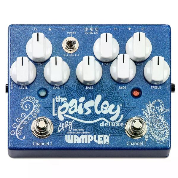 (購入特典有り)Wampler Pedals / Paisley Drive Deluxe Brad Paisley Signature Model ブラッド・ペイズリー(国内正規品)(Fenderケーブルプレゼント)