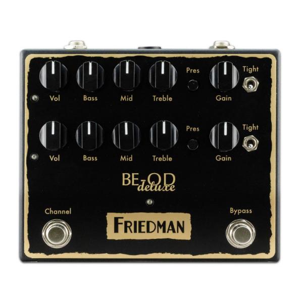(購入特典有り)Friedman / BE-OD Deluxe オーバードライブ フリードマン (国内正規品)(Fenderケーブルプレゼント)