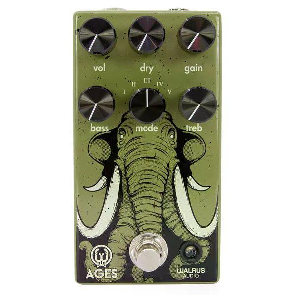 Walrus Audio / Ages Five-State Overdrive WAL-AGES 革新的オーバードライブ ウォルラスオーディオ