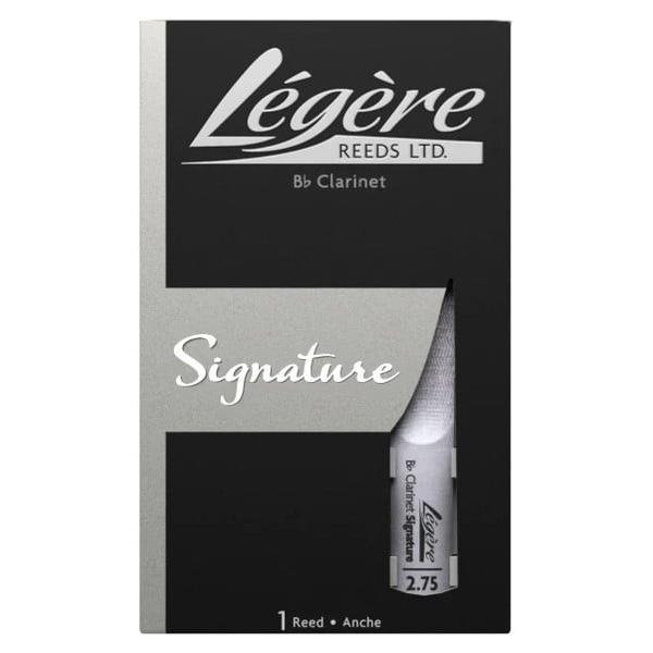 レジェールリード　B♭クラリネット 3.25 4枚セット LEGERE / レジェール リード B♭クラリネット用 シグネチャーシリーズ