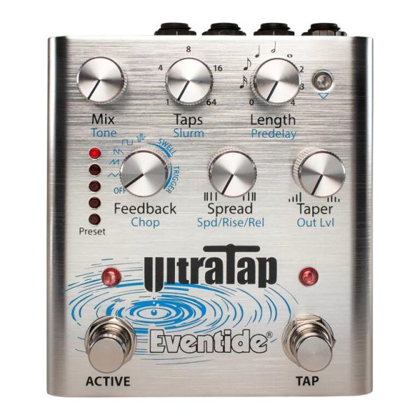 Eventide / UltraTap Rhythmic Tap Delay with Reverb マルチタップディレイペダル イーヴンタイド (正規国内輸入代理店商品)