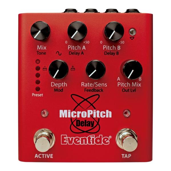 Eventide / MicroPitch Delay Stereo Pitch Shifter + Delay マイクロピッチディレイ ディレイペダル イーヴンタイド (正規国内輸入代理店商品)