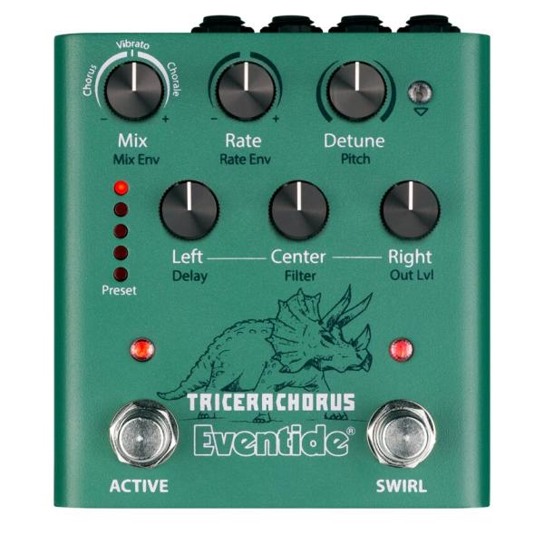 Eventide / TriceraChorus Tri-stereo Chorus + Swirl BBD-Style Tri-stereo Chorus コーラスペダル イーヴンタイド (正規国内輸入代理店商品)