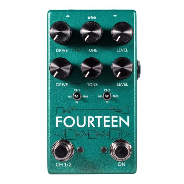 (購入特典有り)Fortin Amplification / FOURTEEN Overdrive オーバードライブ フォーティン・アンプリフィケーション(国内正規品)(Fenderケーブルプレゼント)