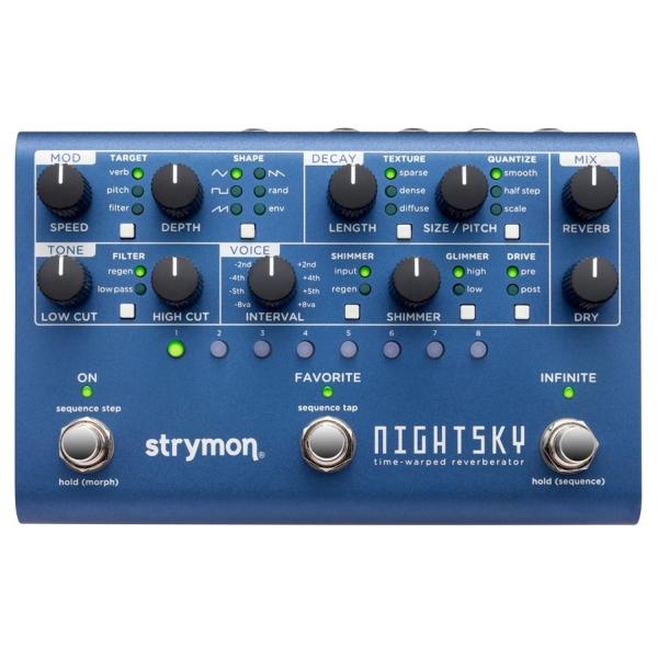 (購入特典有り)Strymon / NIGHTSKY ストライモン シンセシス・リバーブ (国内正規品)(ACアダプタープレゼント)