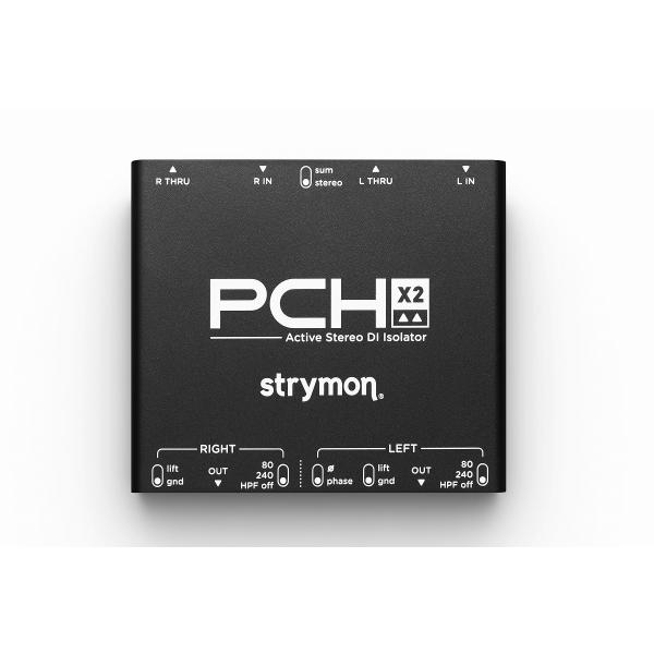 Strymon / PCH X2 Active Stereo DI Isolator ステレオ・アクティブ DI/ラインアイソレーター ストライモン (国内正規品)