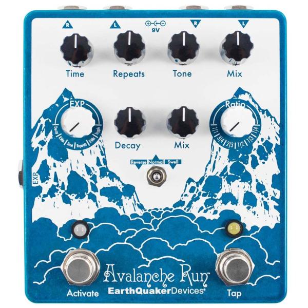 (購入特典有り)EarthQuaker Devices / Avalanche Run ステレオディレイ＆リバーブ アースクエイカーデバイセス(Fenderケーブルプレゼント)(PTNB)