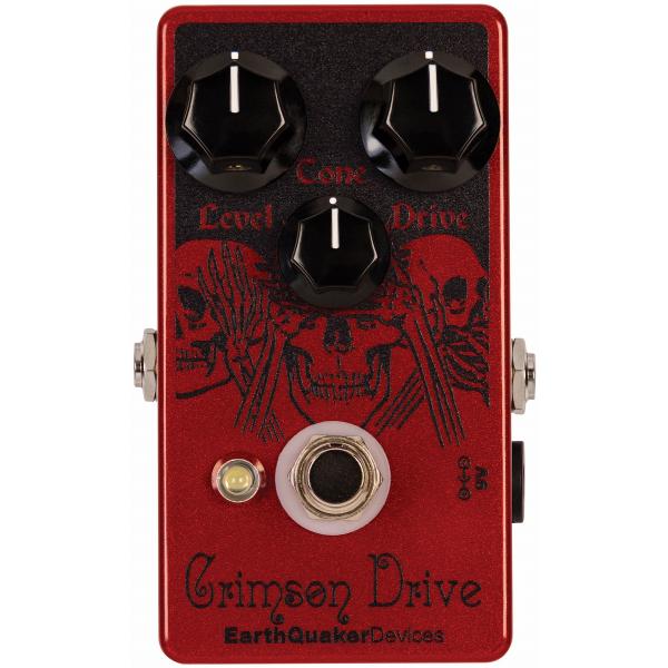 (セール品)(日本国内限定シリーズ)  EarthQuaker Devices / Crimson Drive ゲルマニウムオーバードライブ アースクエイカーデバイセス