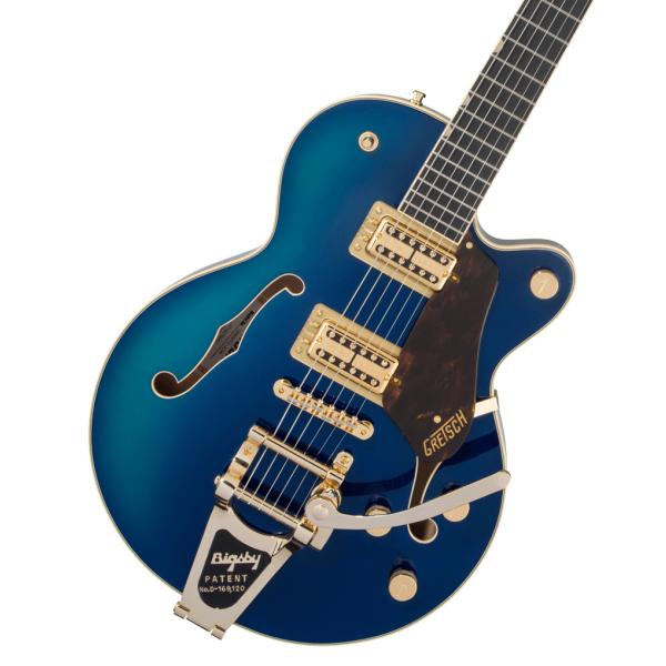 G6659TG Players Edition Broadkaster Jr. Center Block Single-Cut with String-Thru Bigsby and Gold Hardware