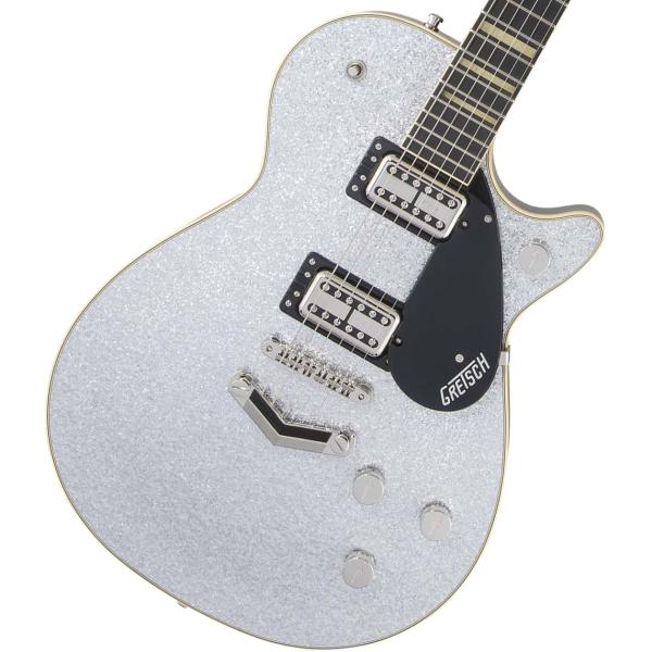 G6229 Players Edition Jet BT with V-Stoptail Silver Sparkle