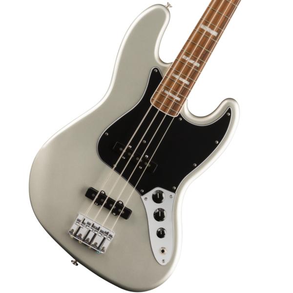 Vintera '70s Jazz Bass, Pau Ferro Fingerboard, Inca Silver
