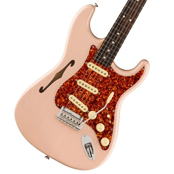 Limited Edition American Professional II Stratocaster Thinline Transparent Shell Pink