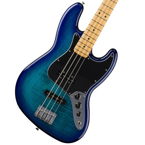 Limited Player II Jazz Bass Plus Top Blue Burst