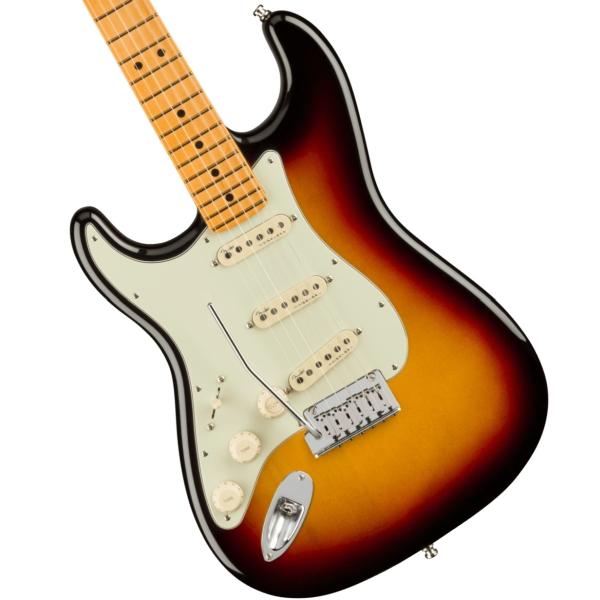 American Ultra Stratocaster Left-Hand Maple Fingerboard Ultraburst