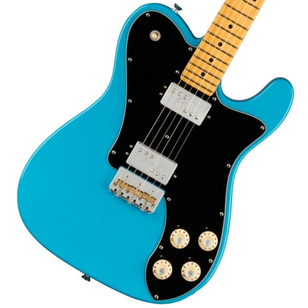 American Professional II Telecaster Deluxe Maple Fingerboard Miami Blue