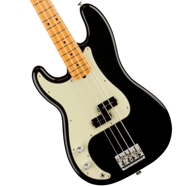 American Professional II Precision Bass Left-Hand Maple Fingerboard Black