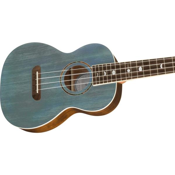 Dhani Harrison Ukulele, Walnut Fingerboard, Turquoise